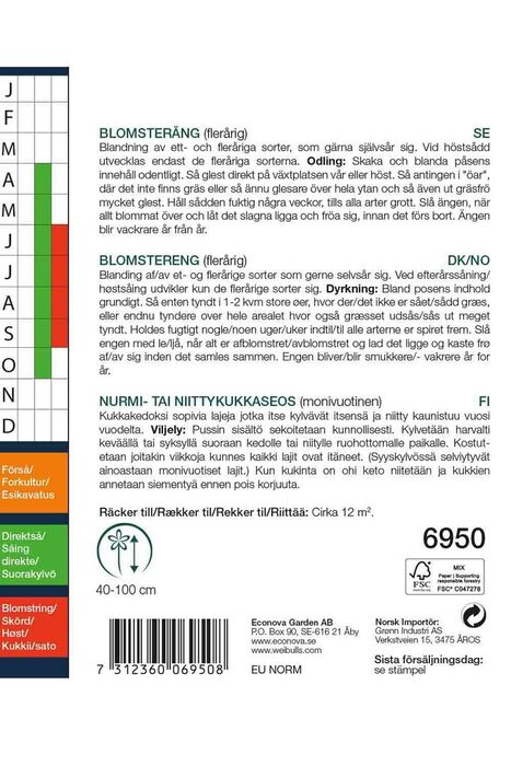 Blomstereng blanding big pack